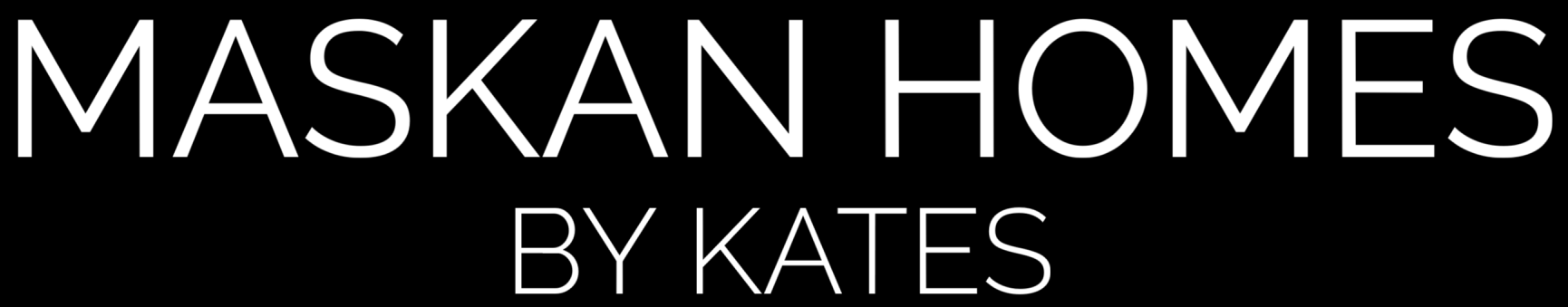 Maskan Homes by Kates logo